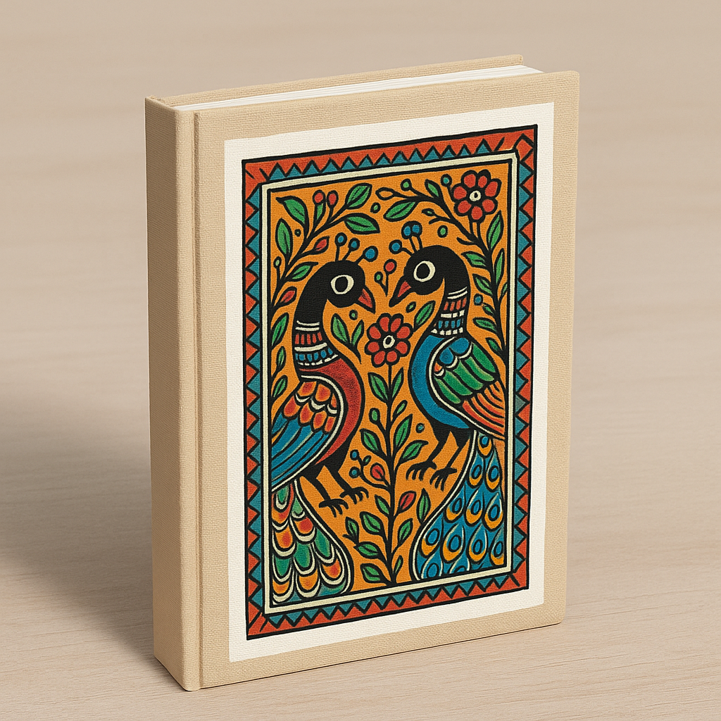 Handmade Notebook - Madhubani
