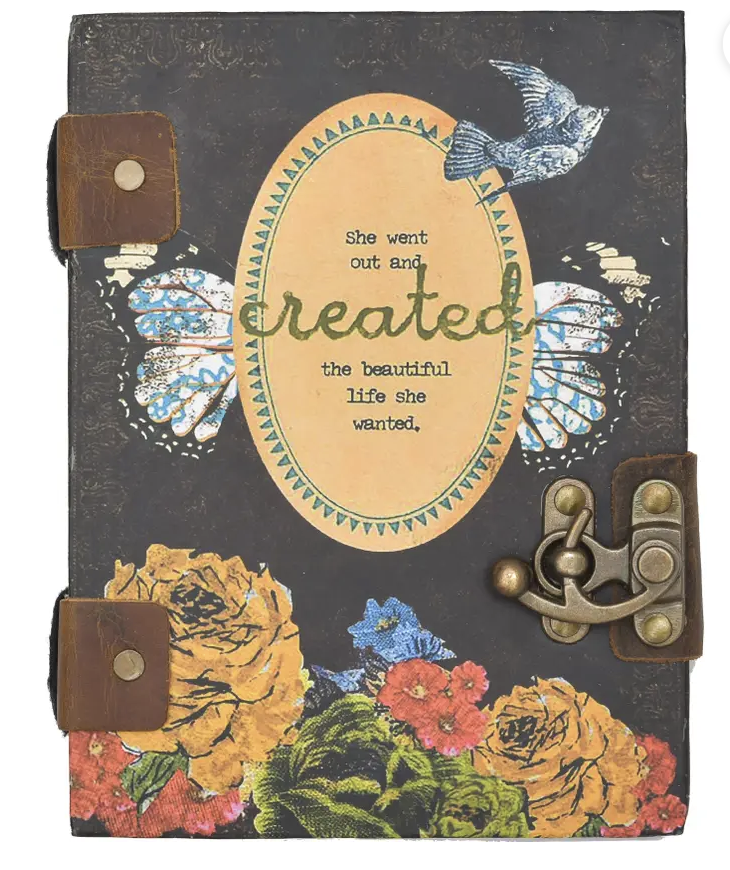 Floral Handmade Notebook